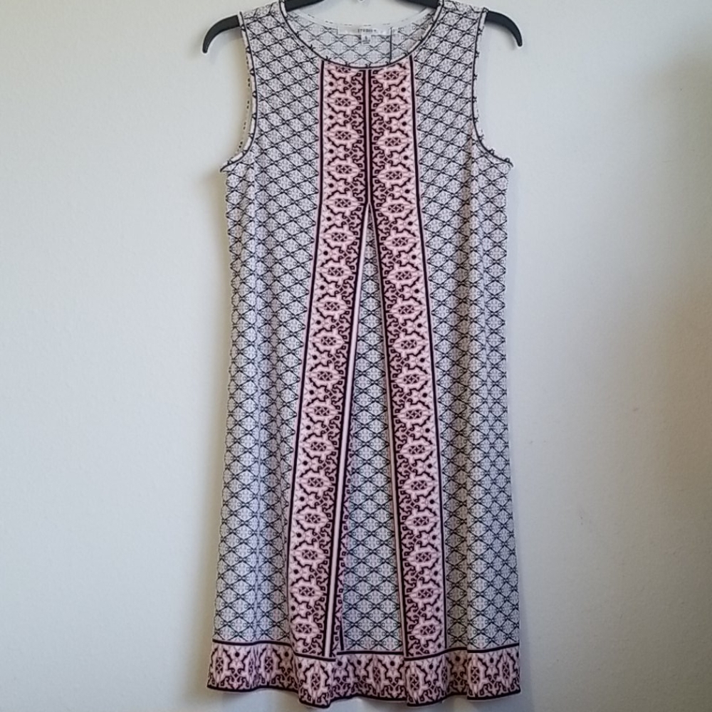 Studio M Pink Vibrant Dress sleeves less